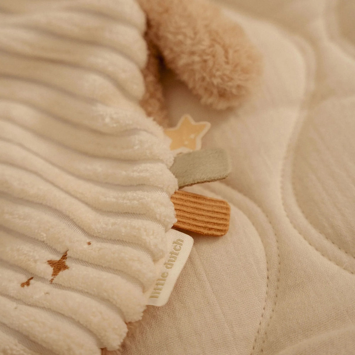 Knuffeldoekje Newborn Naturals beige