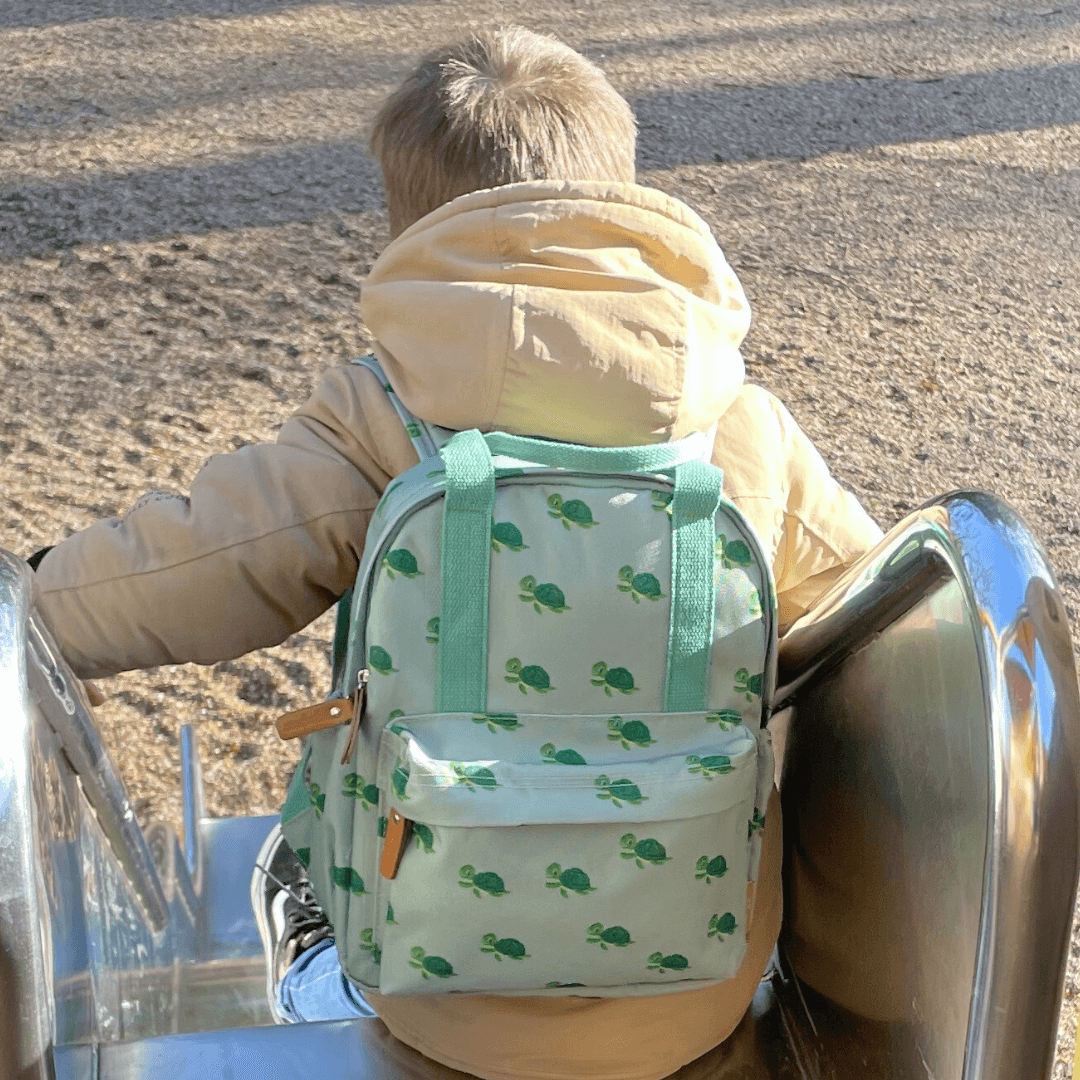 Rugzak - schildpad - groen Mabebi