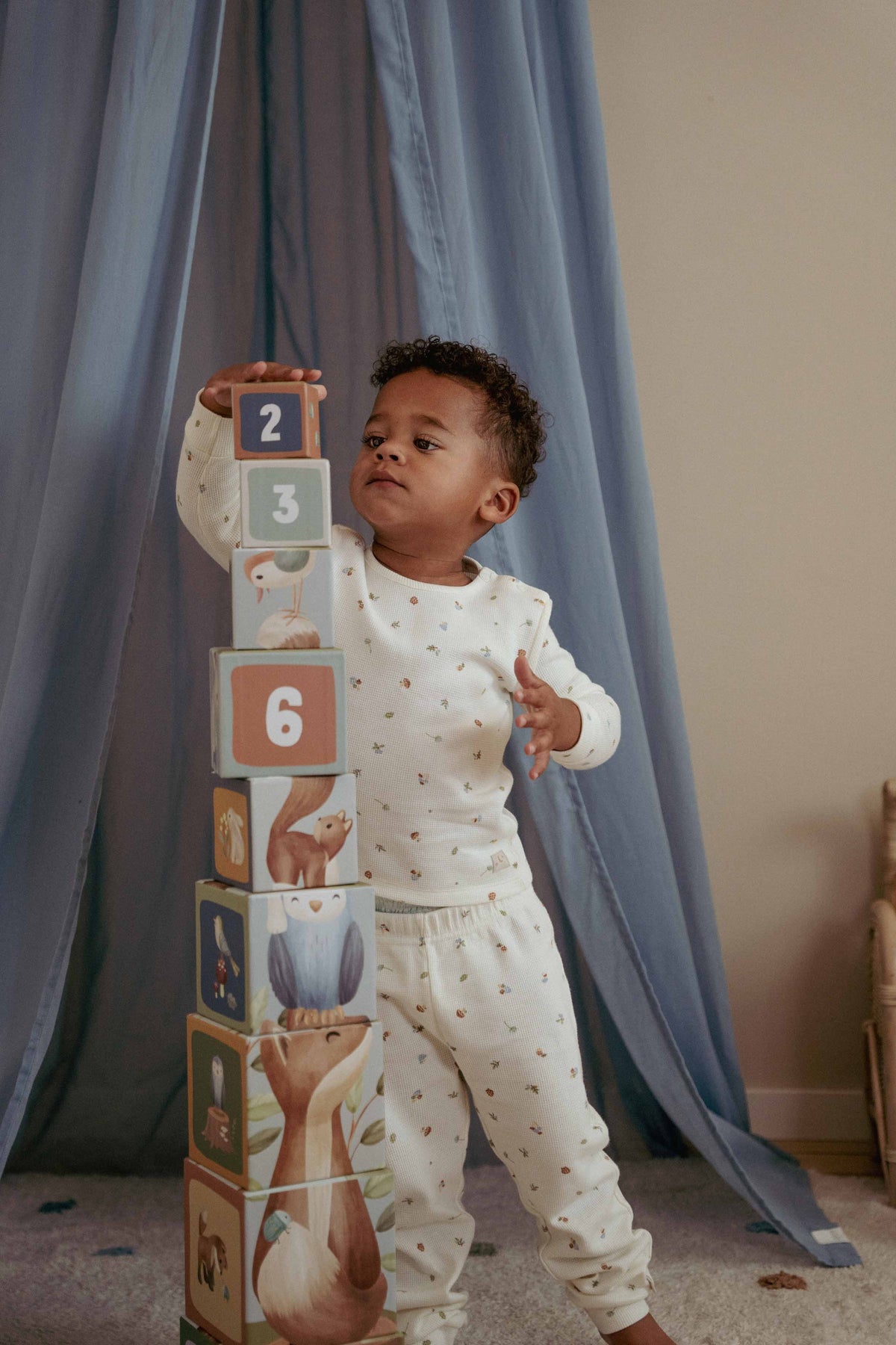Little Dutch twee-delige pyjama Forest Treasures