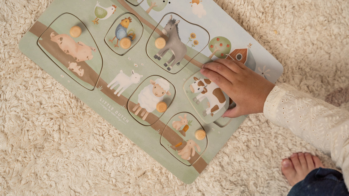 Geluidenpuzzel "Little Farm"