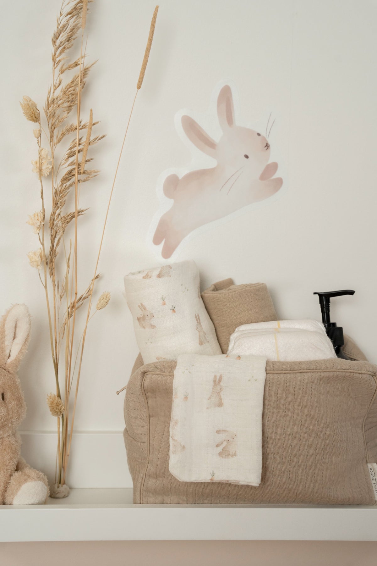 Tetradoek hydrofiel 70x70cm Baby Bunny