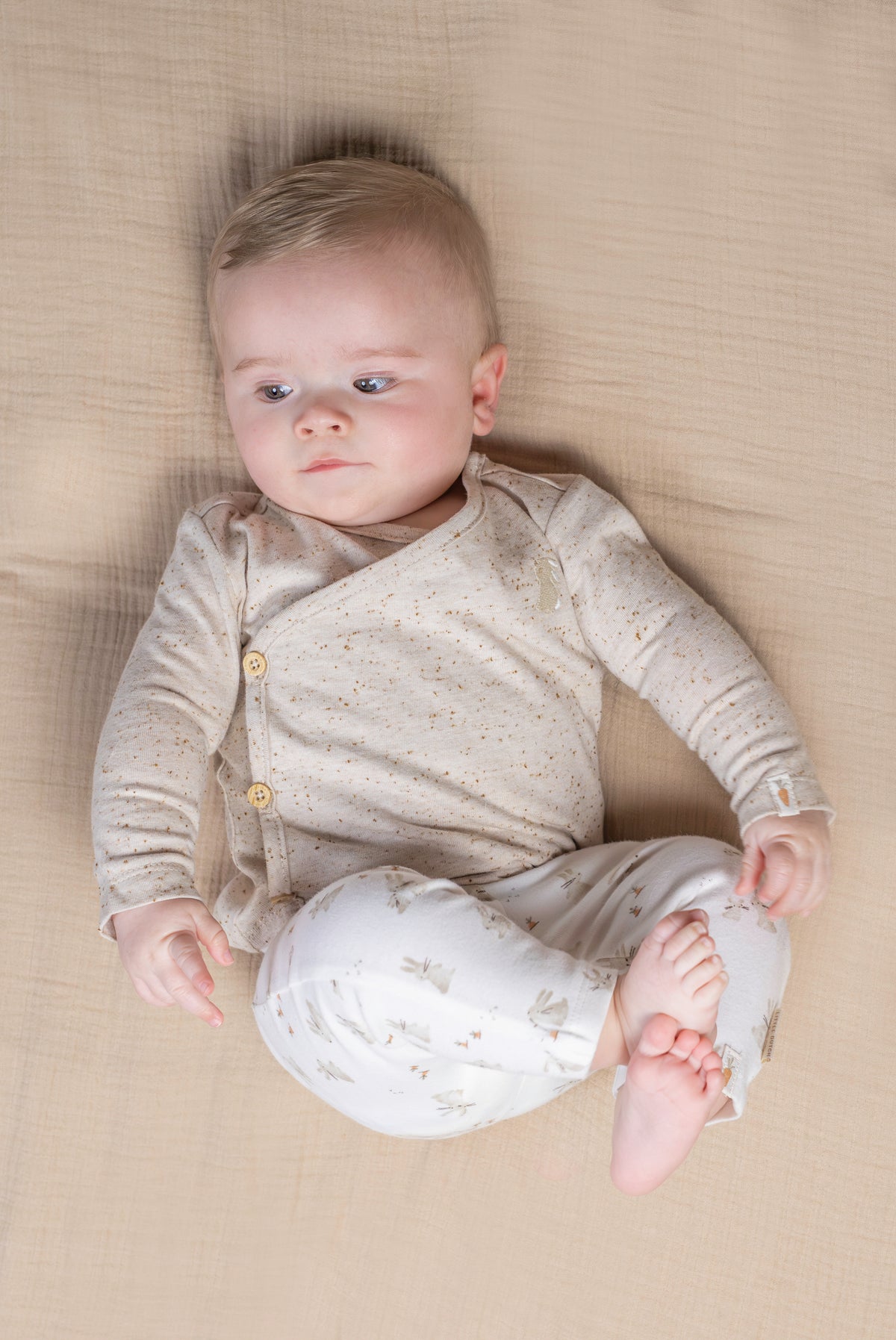 Little Dutch vestje overslag Nappy Sand