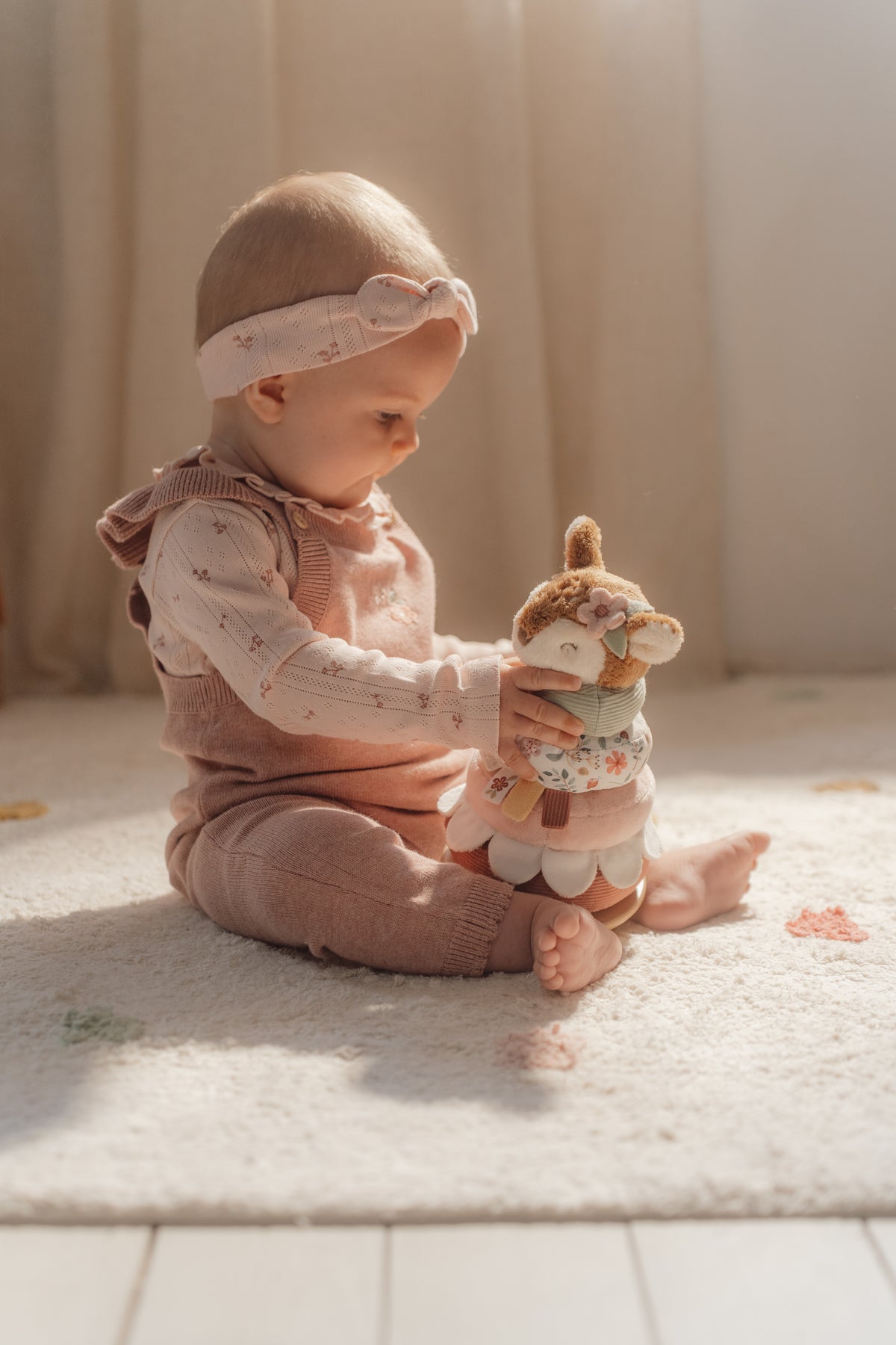 Romper lange mouw Fairy Flowers