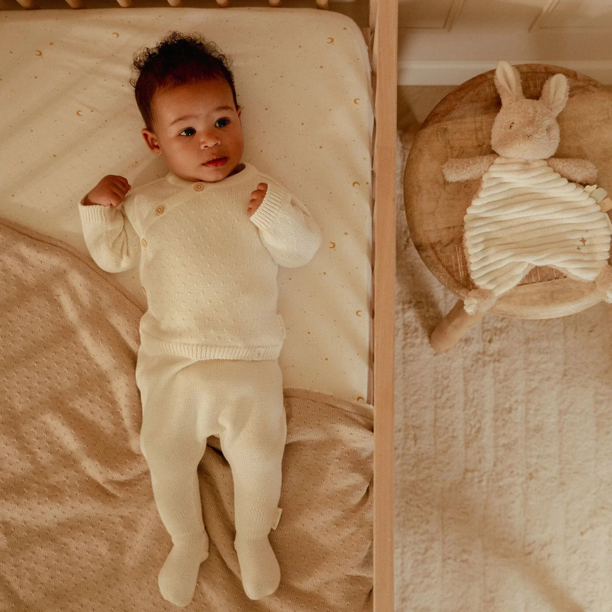 Knuffeldoekje Newborn Naturals beige