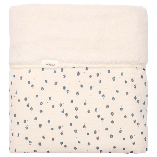 Koeka wiegdeken Teddy Lugo off white