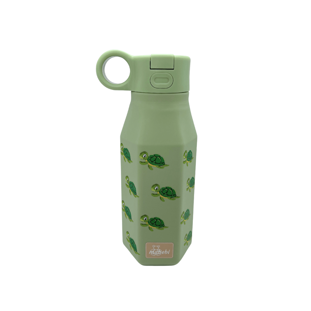 Mabebi drinkfles - schildpad - groen