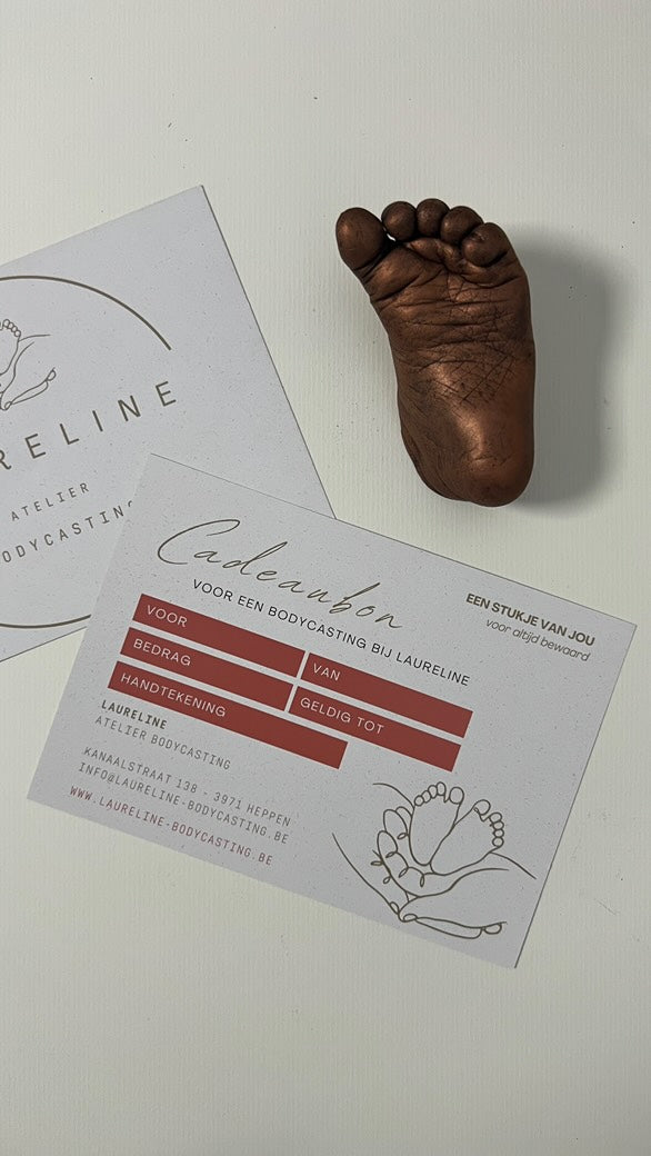 Bodycasting by Laureline – een stukje van jou voor altijd bewaard