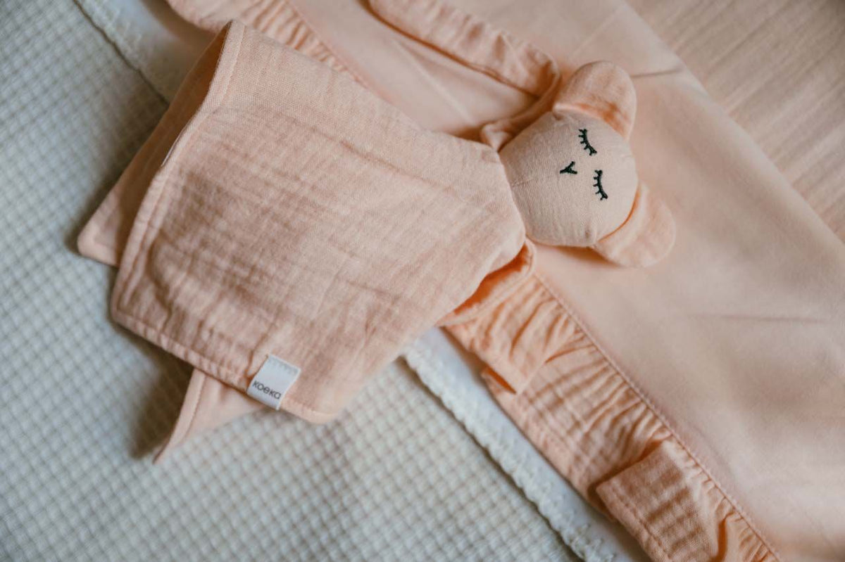 Koeka knuffel Ella peach