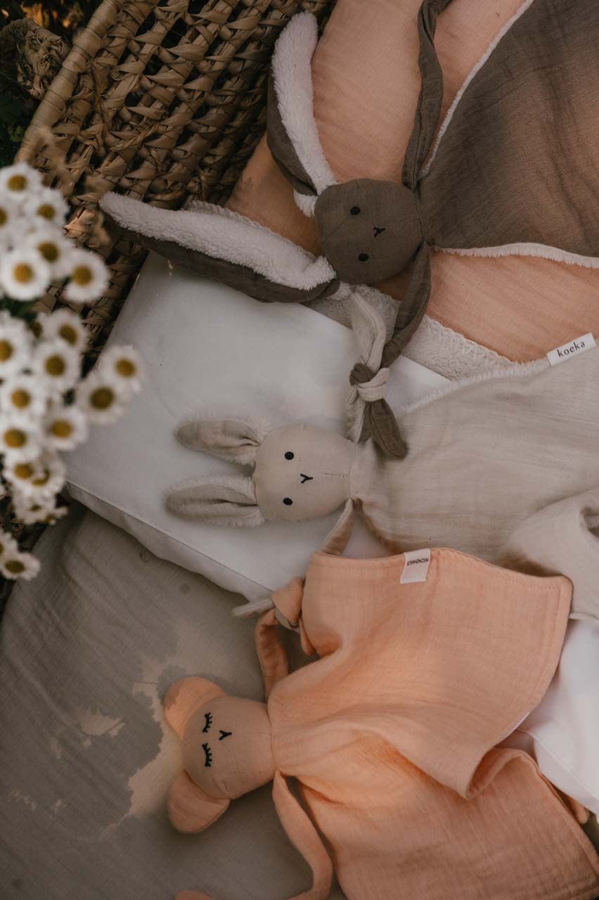 Koeka knuffel Ella peach