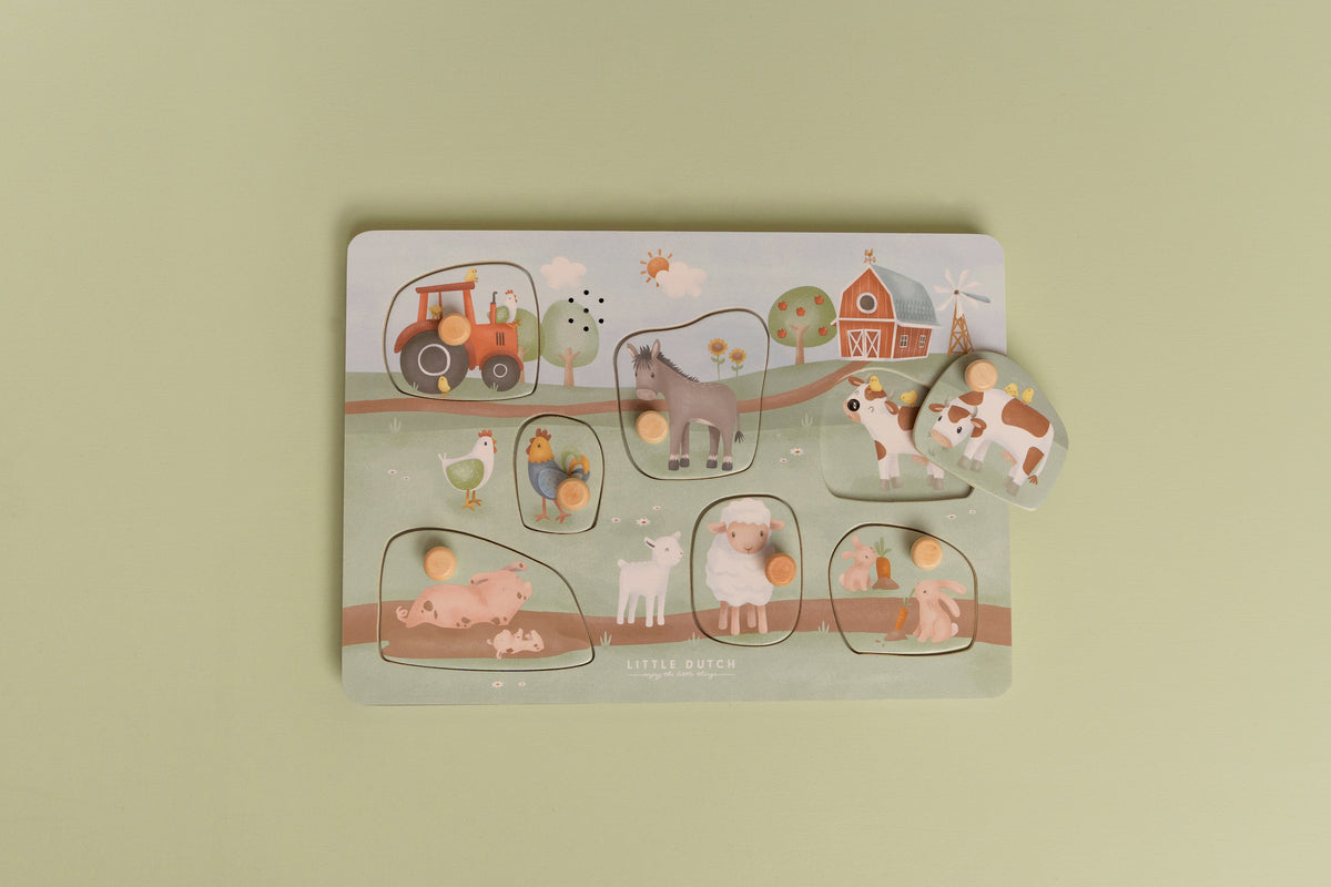 Geluidenpuzzel "Little Farm"