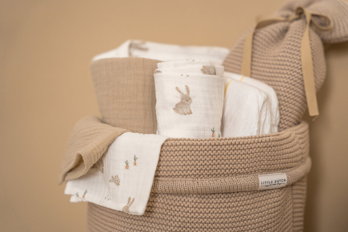 Tetradoek hydrofiel 70x70cm Baby Bunny
