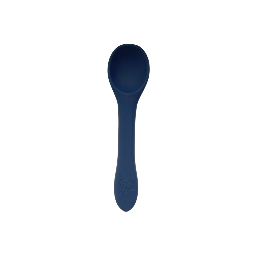 Mabebi siliconen lepels blauw