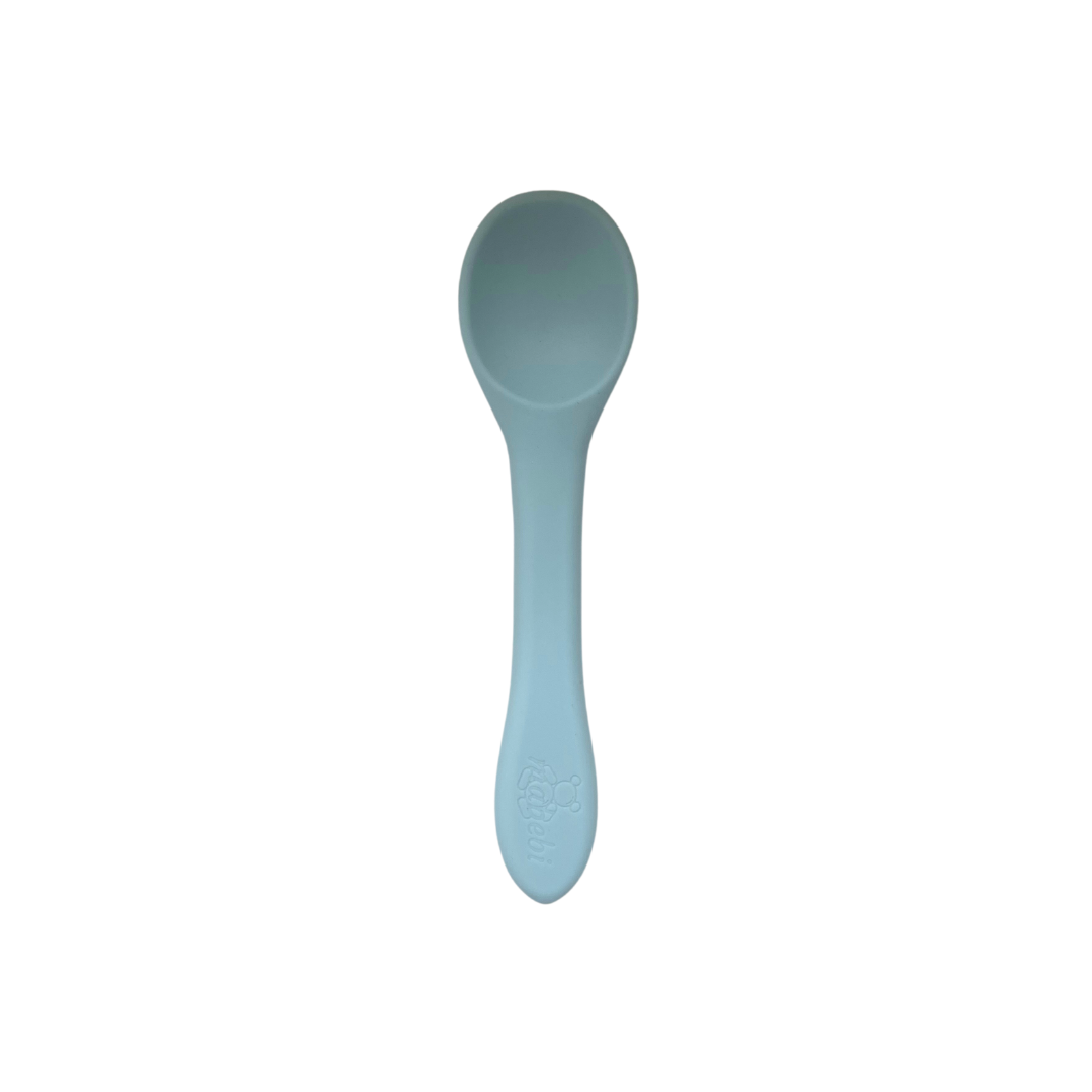 Mabebi siliconen lepels blauw