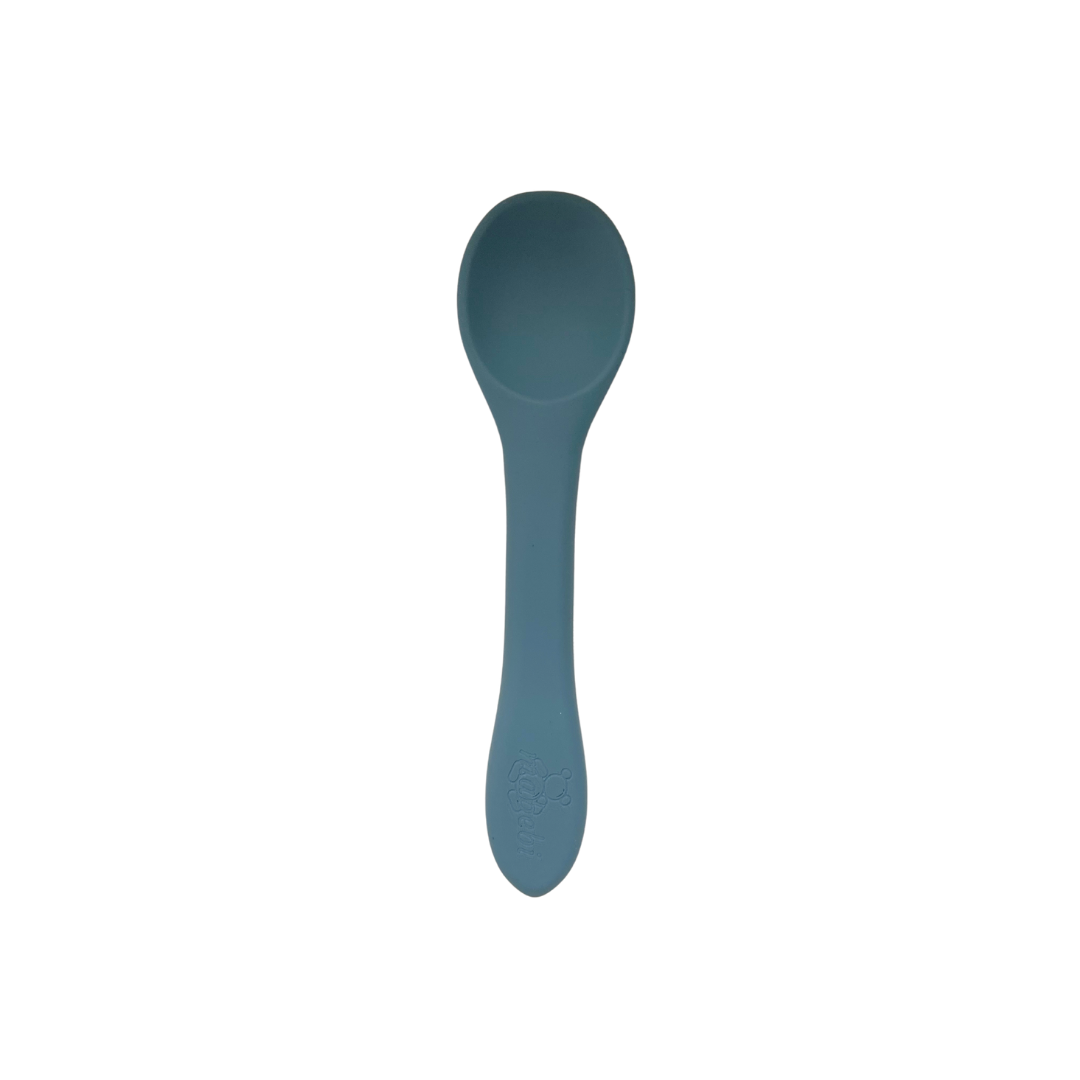 Mabebi siliconen lepels blauw