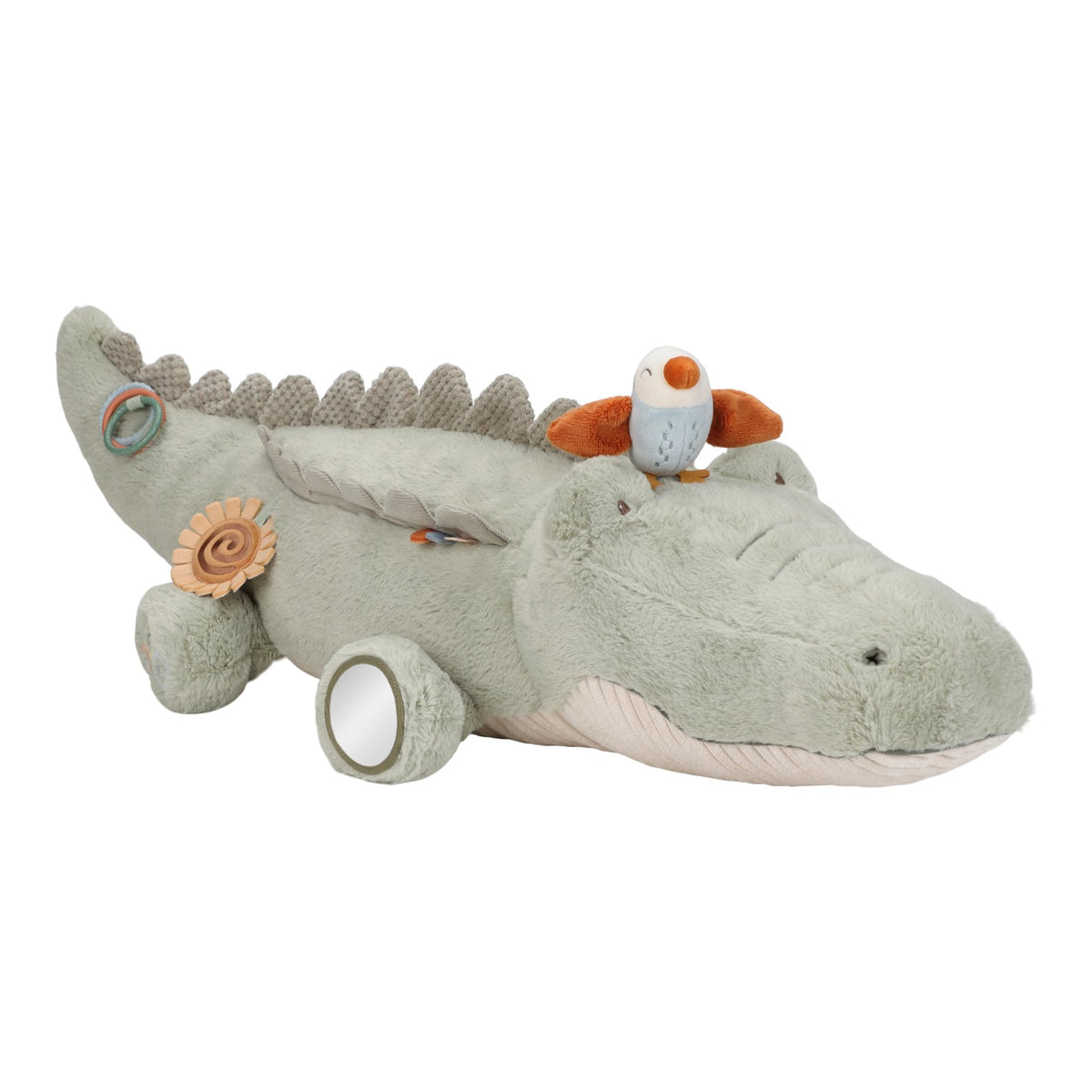 Activiteitenknuffel krokodil XL