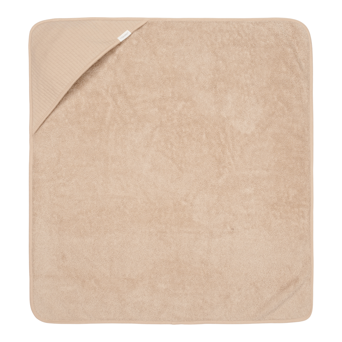 Little Dutch badcape Pure Beige 75x75cm