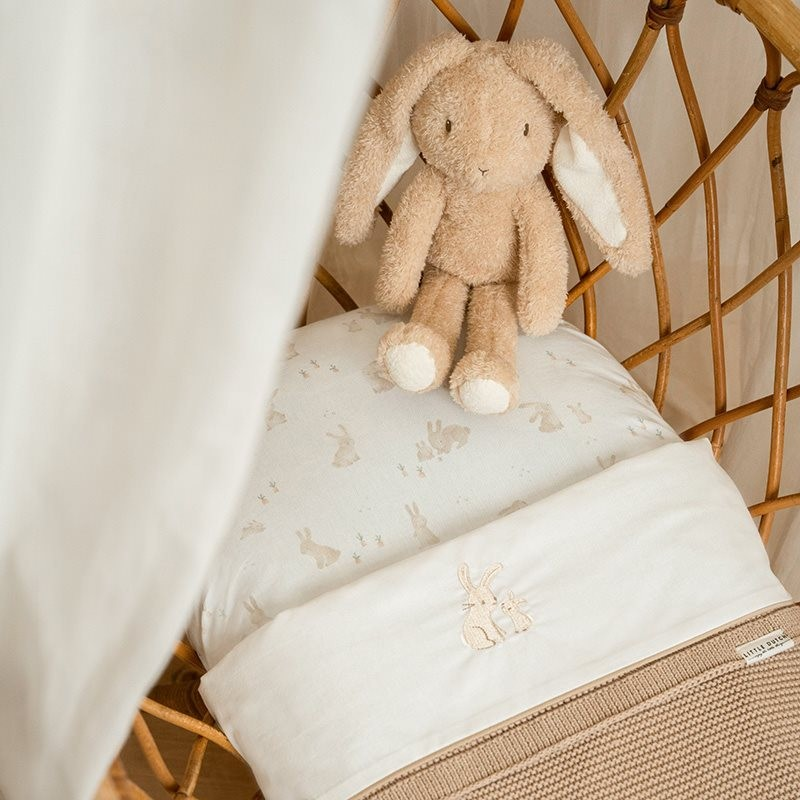 Little Dutch gebreid wiegdeken Beige