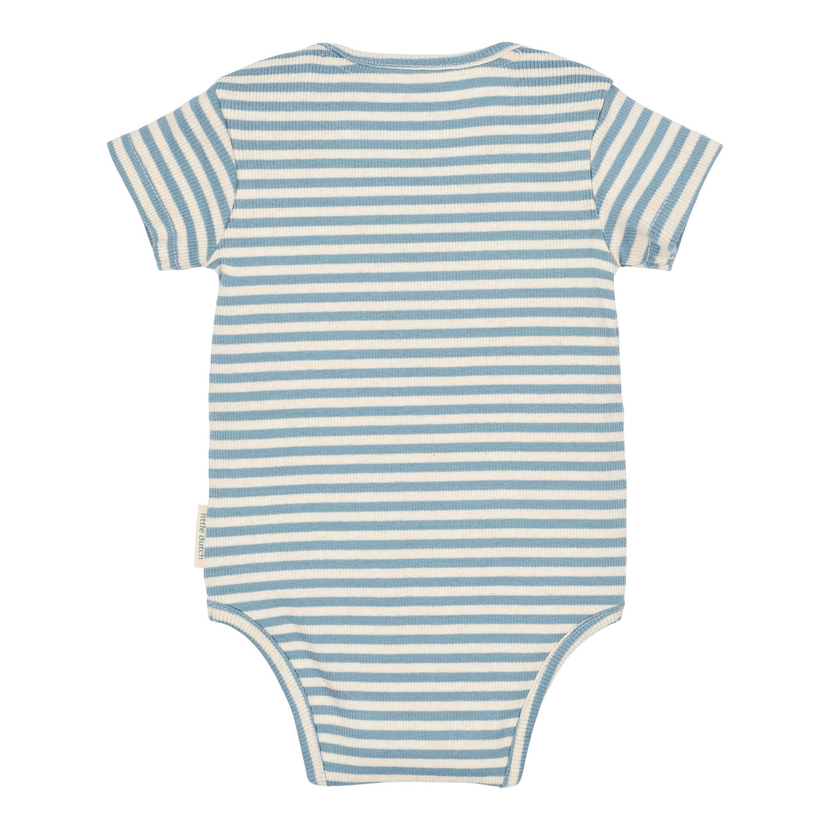 Romper korte mouw "Stone Blue Stripe"