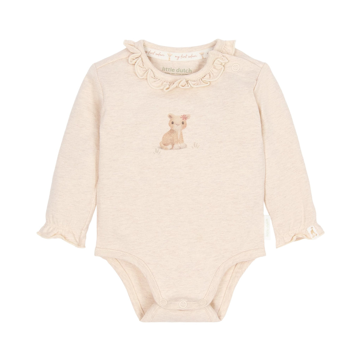 Romper lange mouw Safari