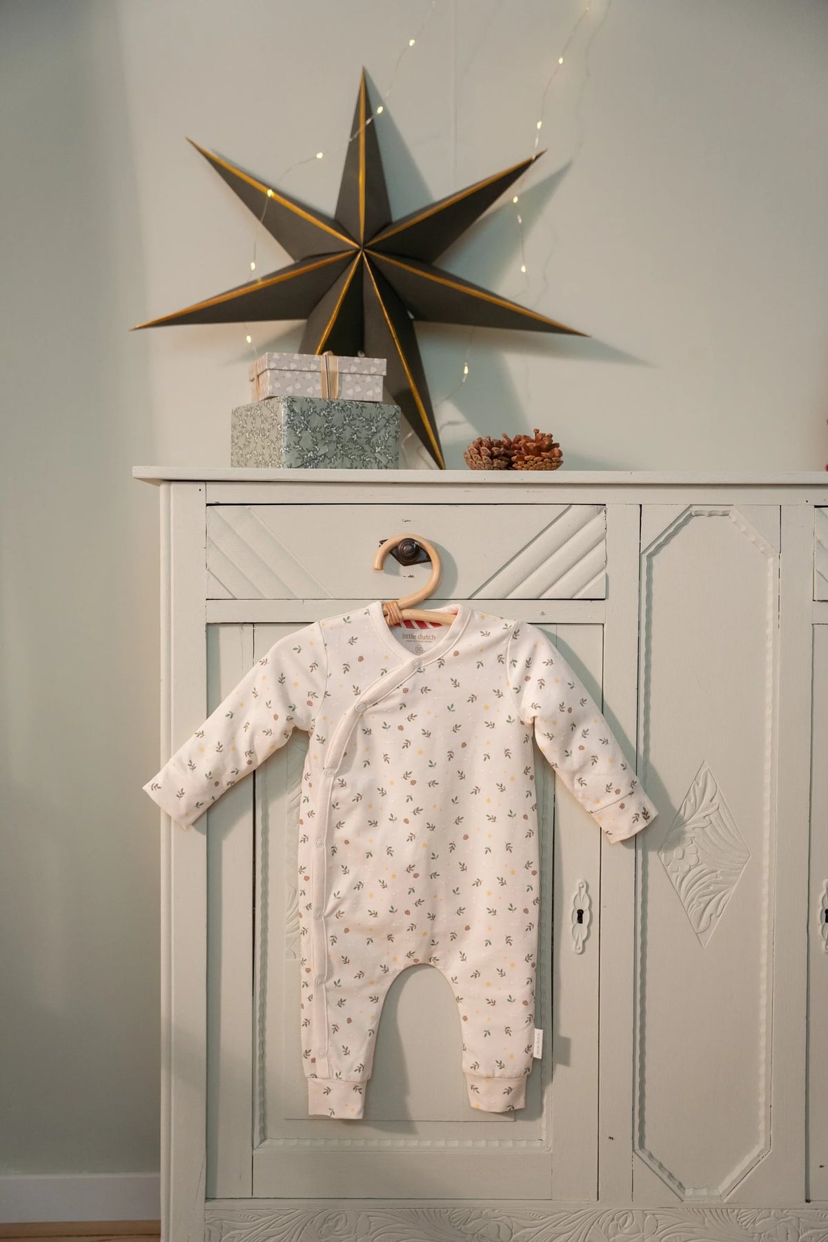 Kerstpyjama "Little Christmas" (eendelig)