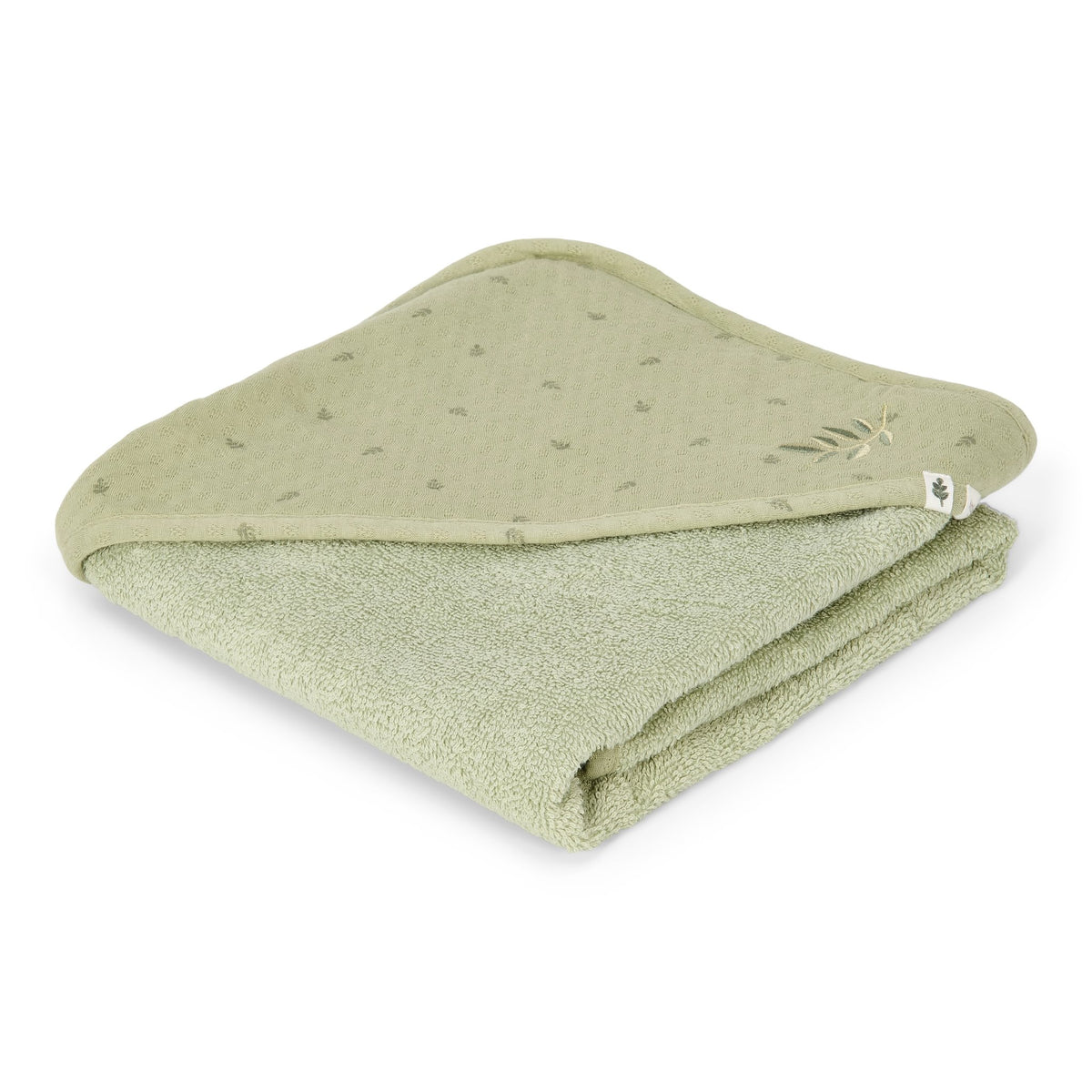 Badcape groen 75x75cm "Pure Sage"