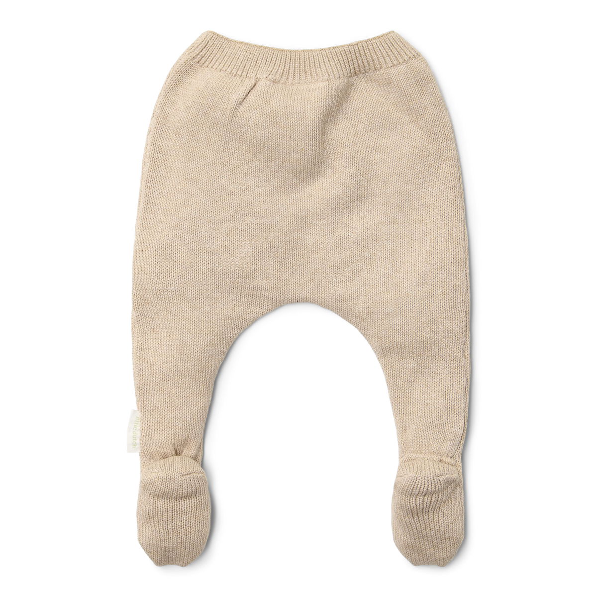 Gebreid broekje beige Little Goose