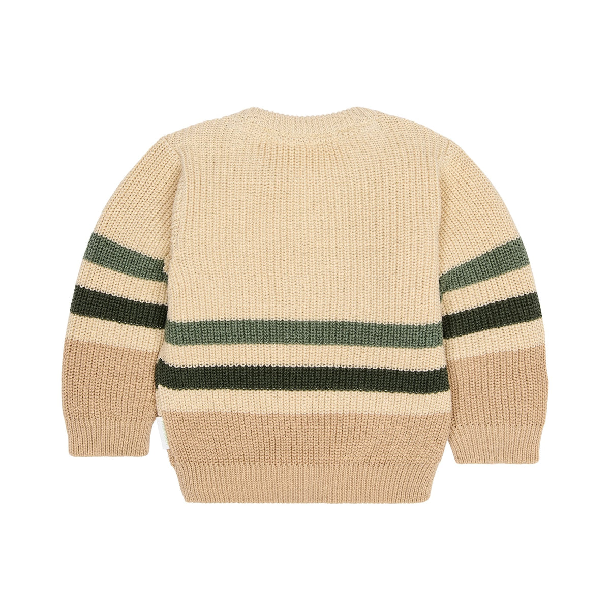 Gebreide trui "Warm Taupe"