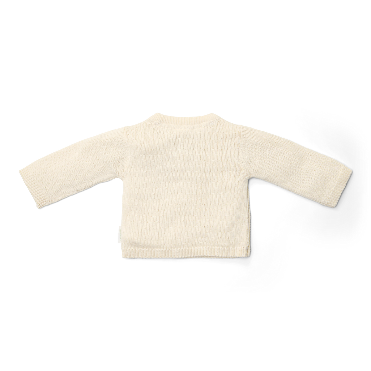 T-shirt overslag lange mouw beige Little Goose