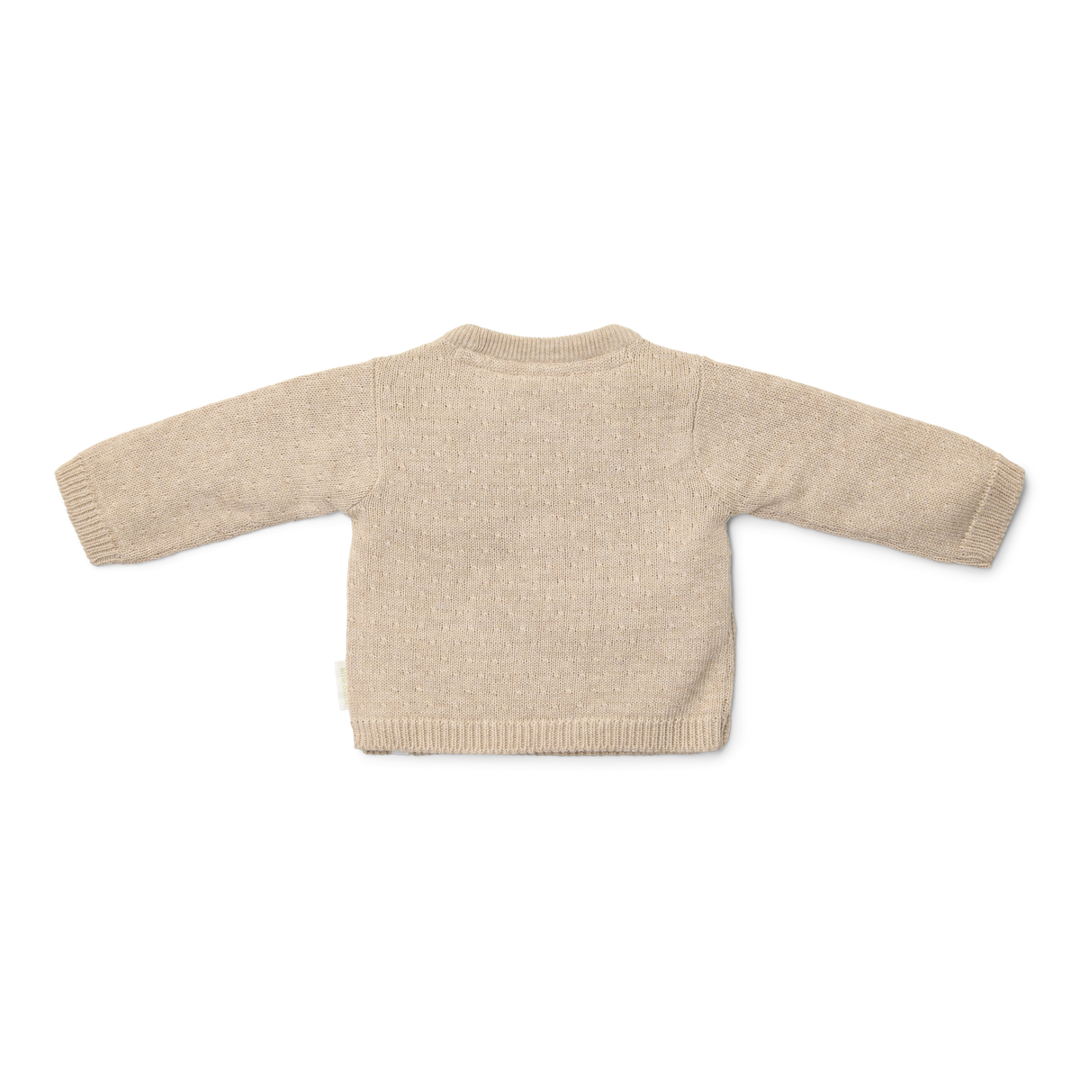 Gebreid vestje beige Little Goose