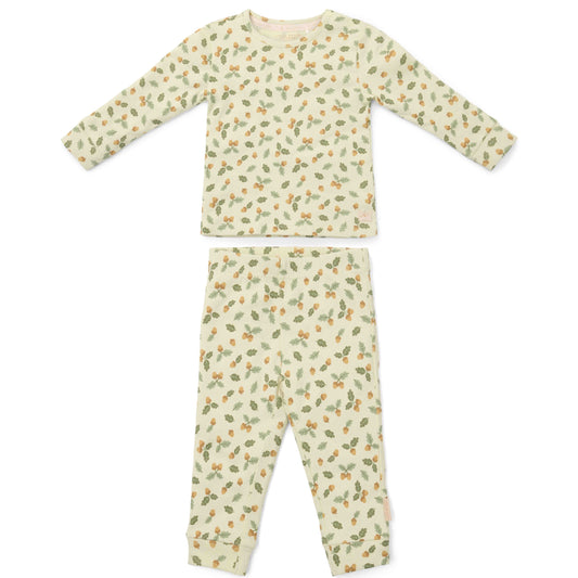 Little Dutch twee-delige pyjama Forest Leaves