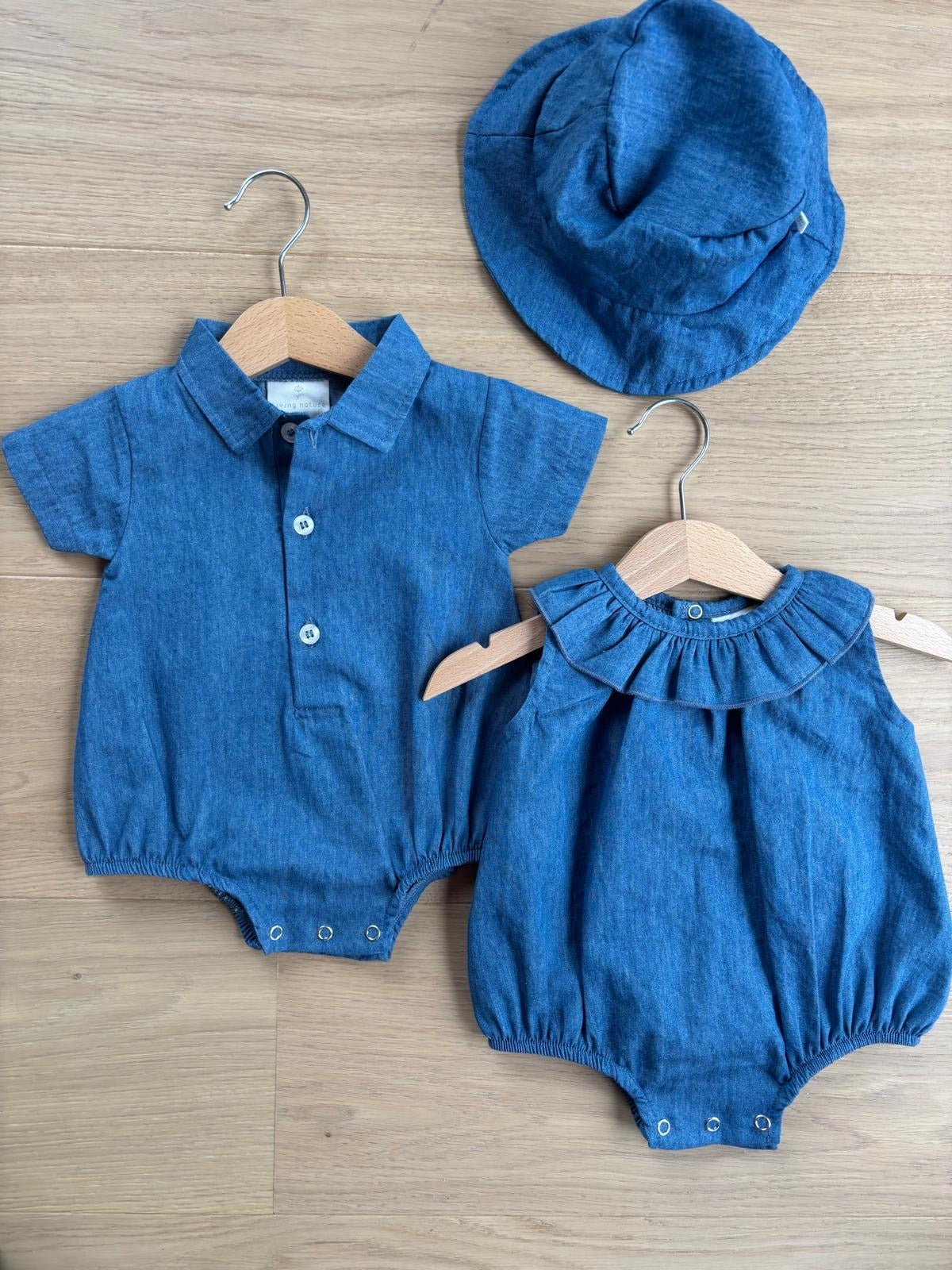 Babyromper jeans Alixe 9M