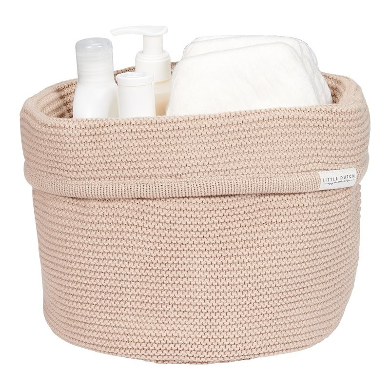 Little Dutch gebreid commodemandje rond beige