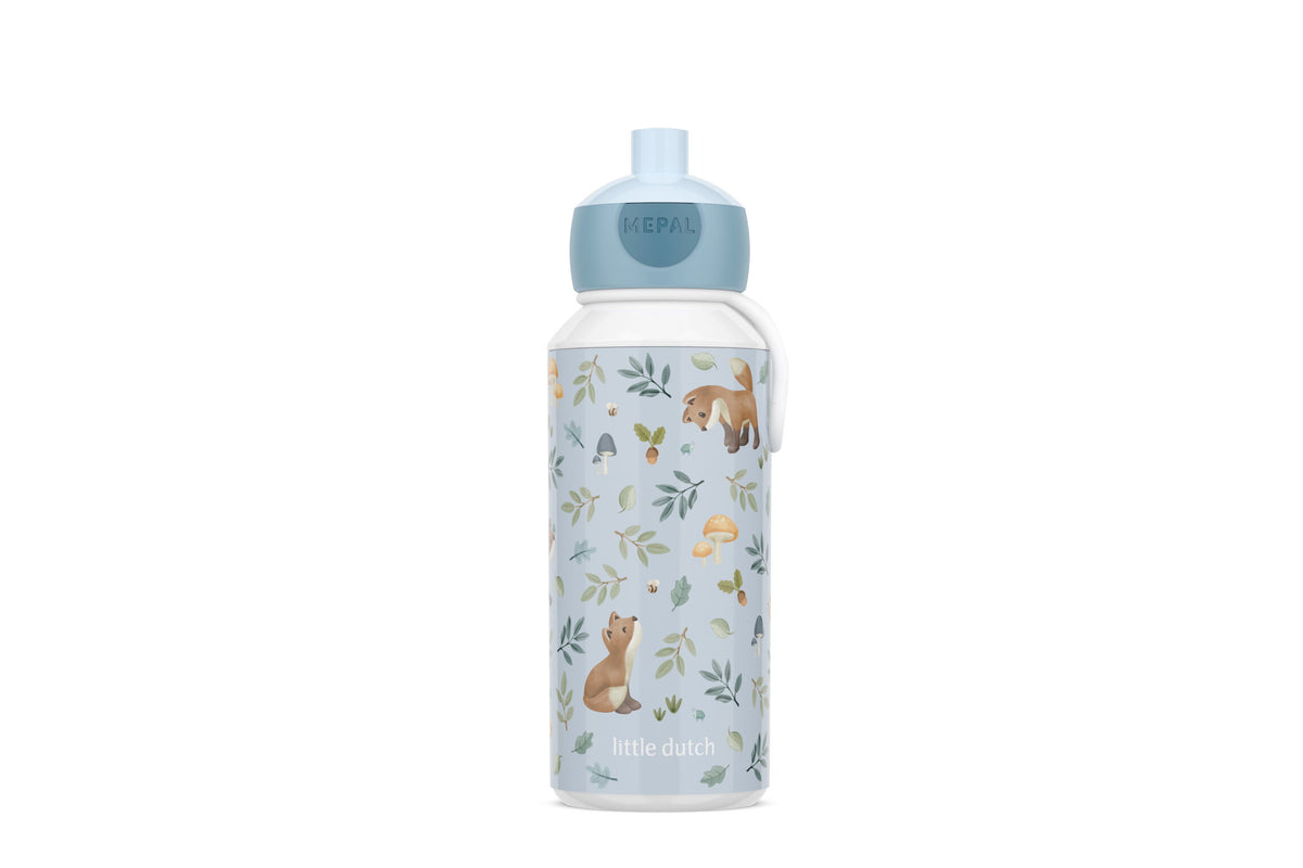 Drinkfles pop-up 400ml "Forest friends"