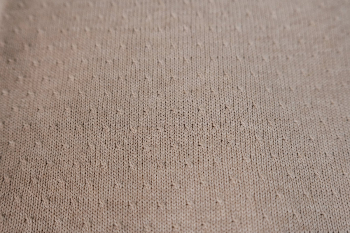 Gebreid boxpakje beige Little Goose