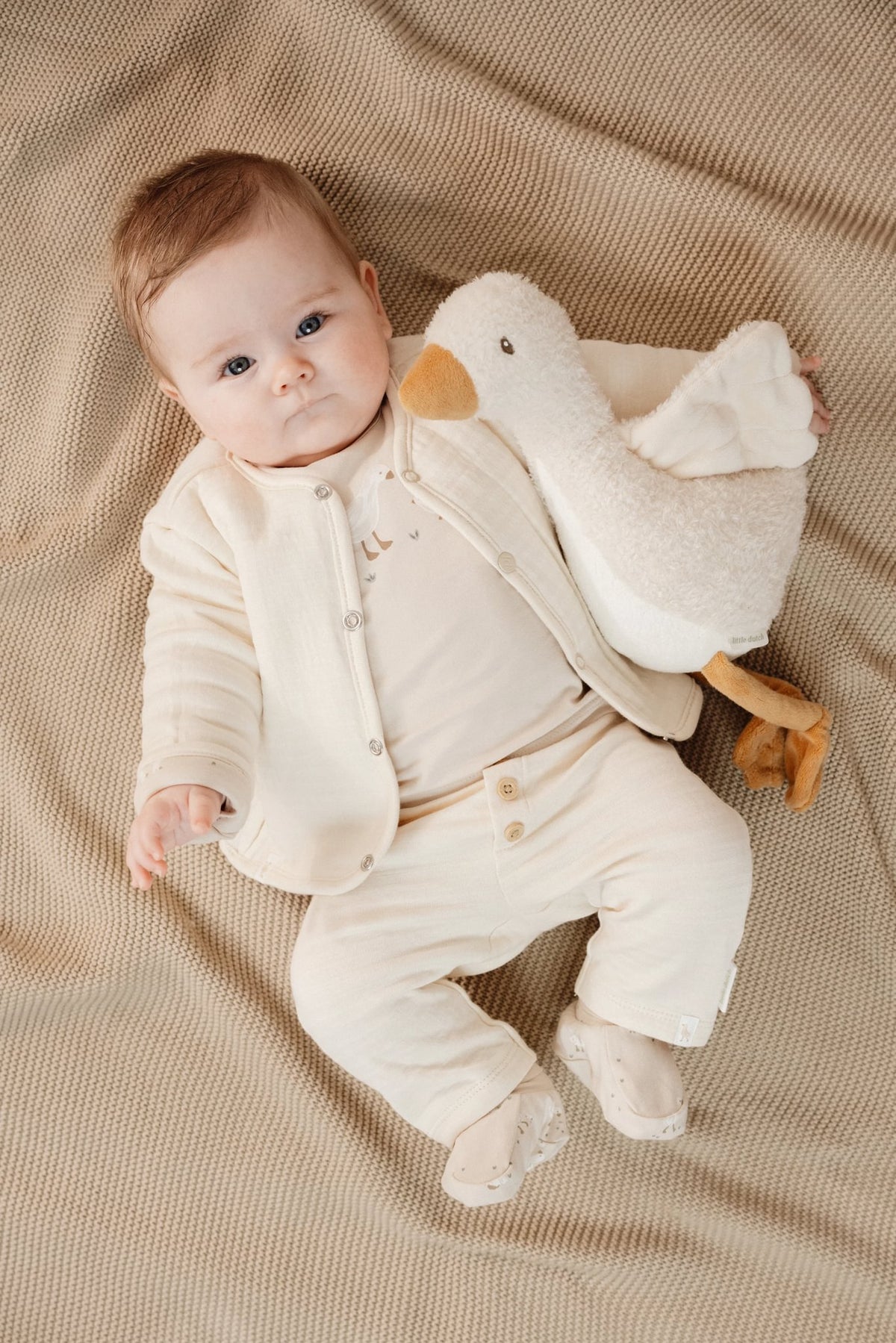 Vest beige Little Goose
