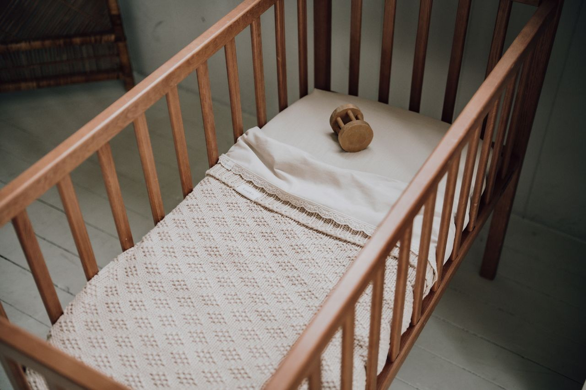 Koeka wiegdeken Braga warm white