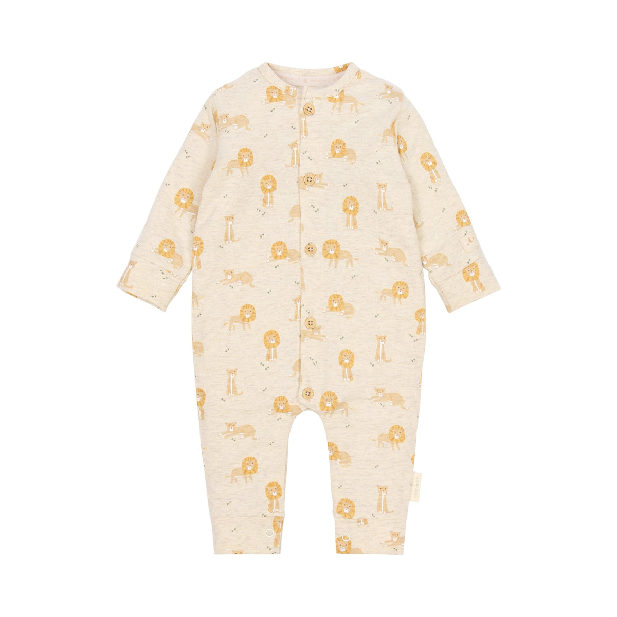 eendelige pyjama leeuw