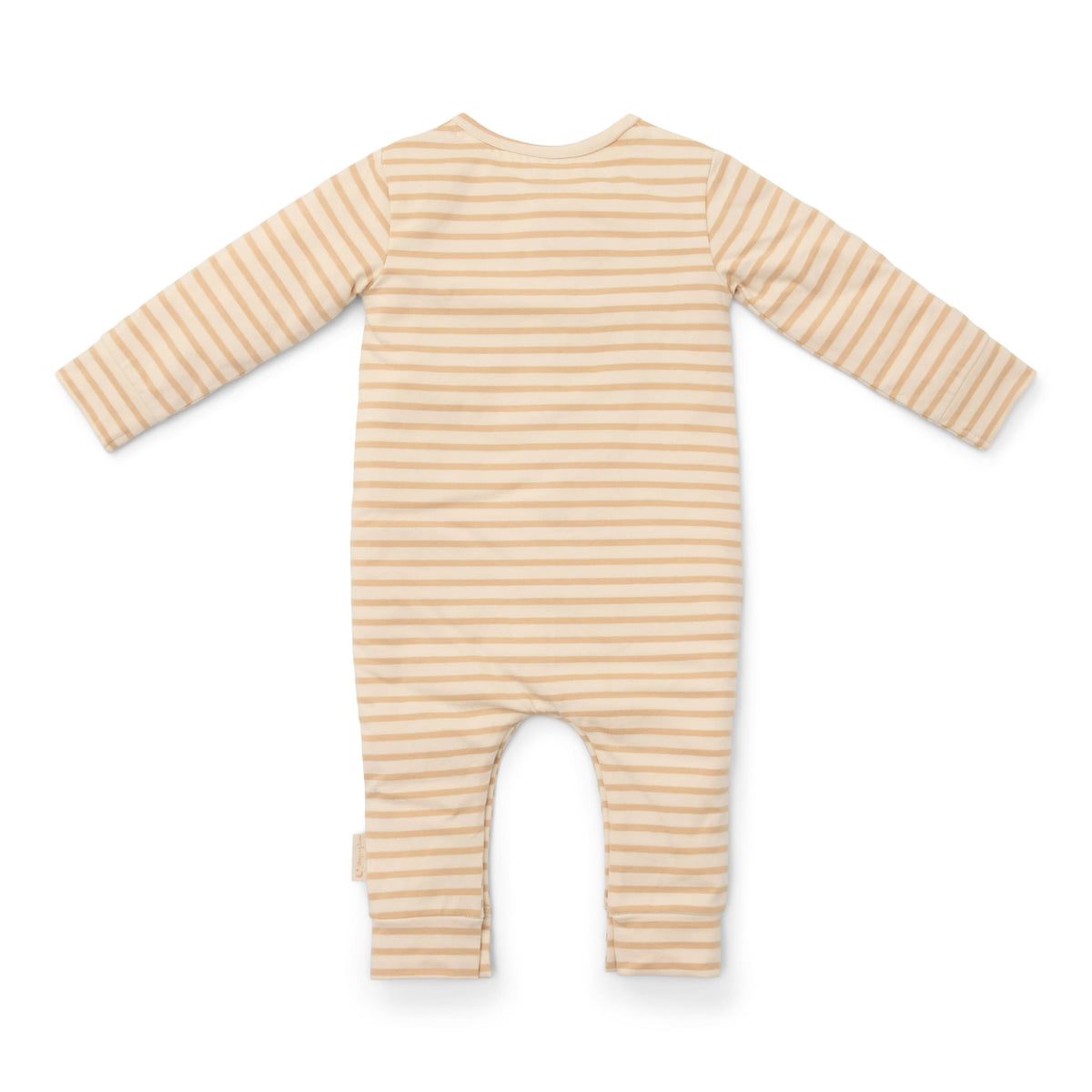 Little Dutch ééndelige pyjama - zand - gestreept
