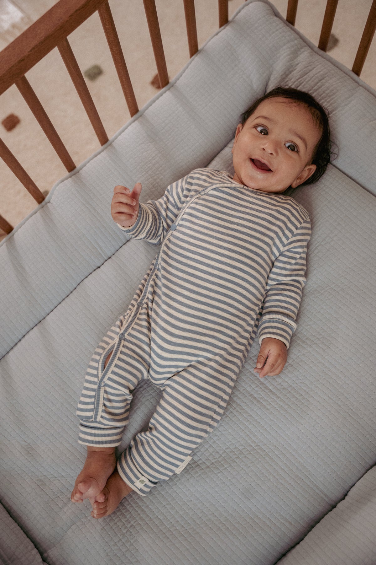 Boxpakje Stone Blue Stripe maat 62