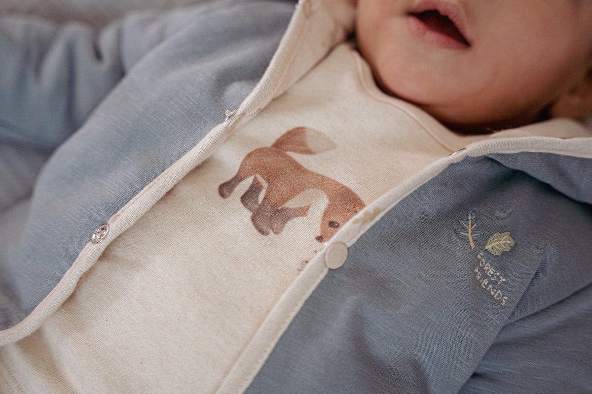 T-shirt lange mouw Zand Forest Friends maat 56