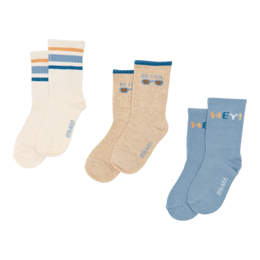 Sokken 3-pack multi