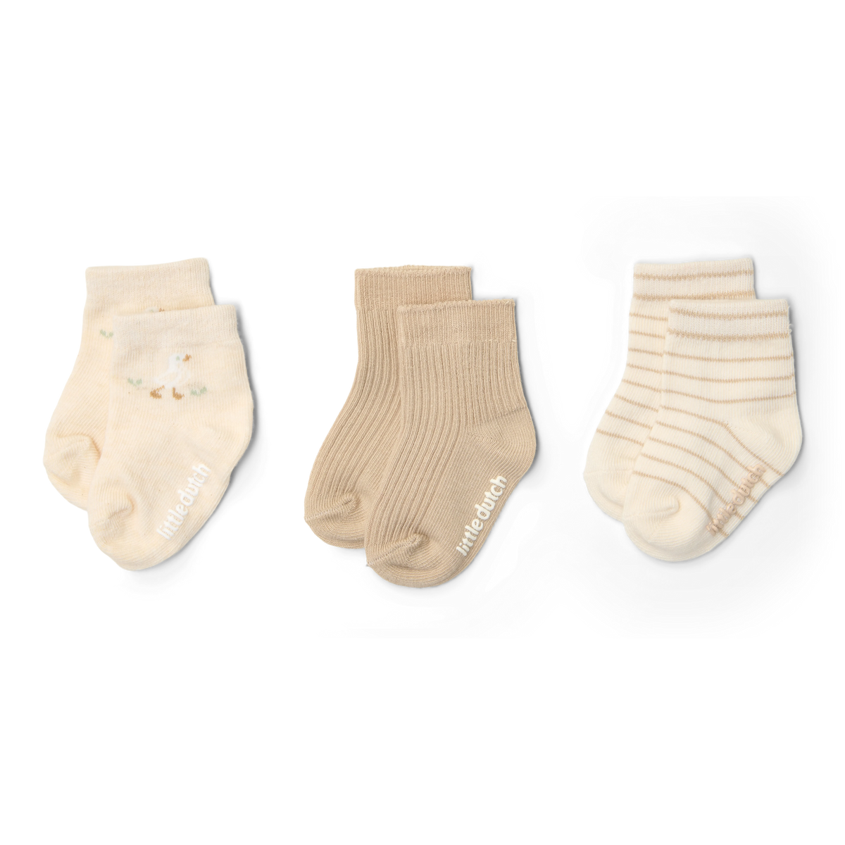 3-pack sokken meerkleurig Little Goose