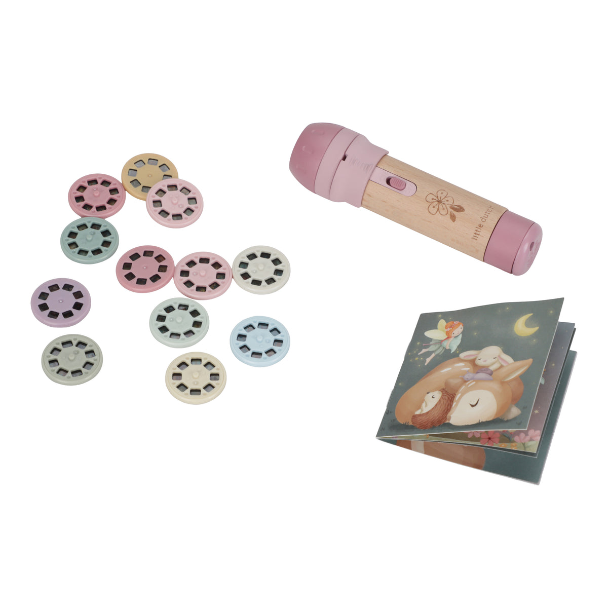 Verhalen projector zaklamp "Fairy Garden"