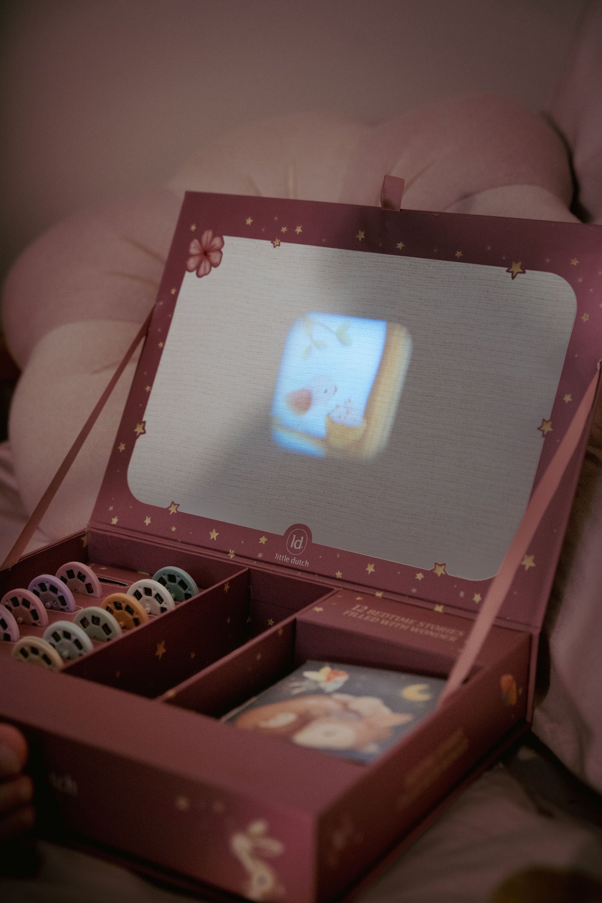 Verhalen projector zaklamp "Fairy Garden"