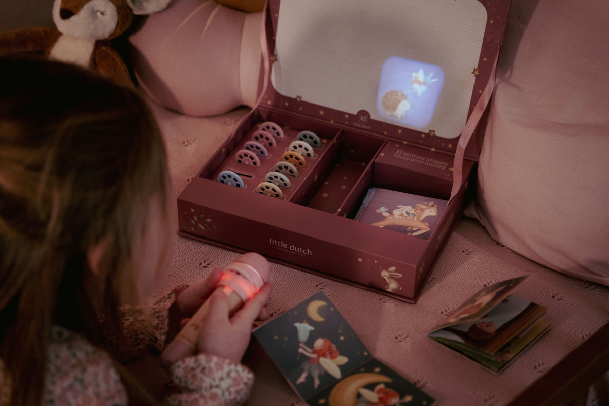 Verhalen projector zaklamp "Fairy Garden"