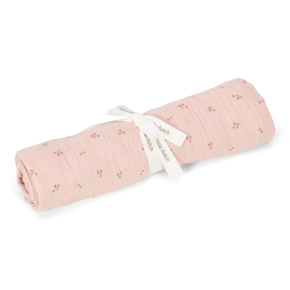 Tetradoek hydrofiel roze "Pure Blossom" 120x120cm