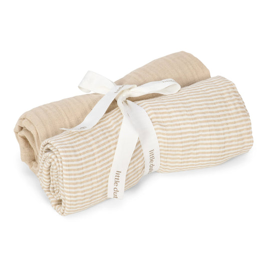 Tetradoeken hydrofiel beige "Pure Soft Beige" 70x70cm