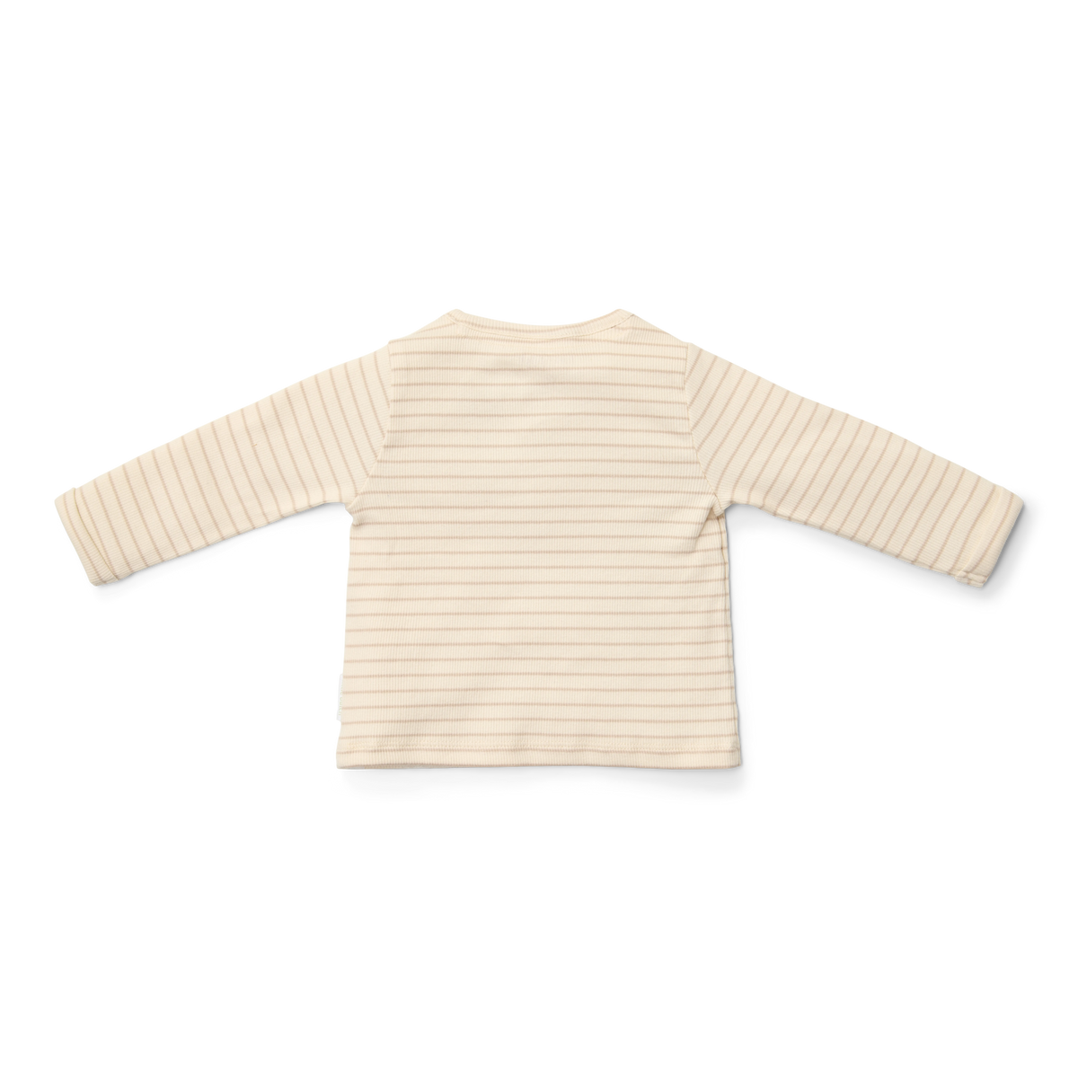 T-shirt lange mouw beige stripe Little Goose