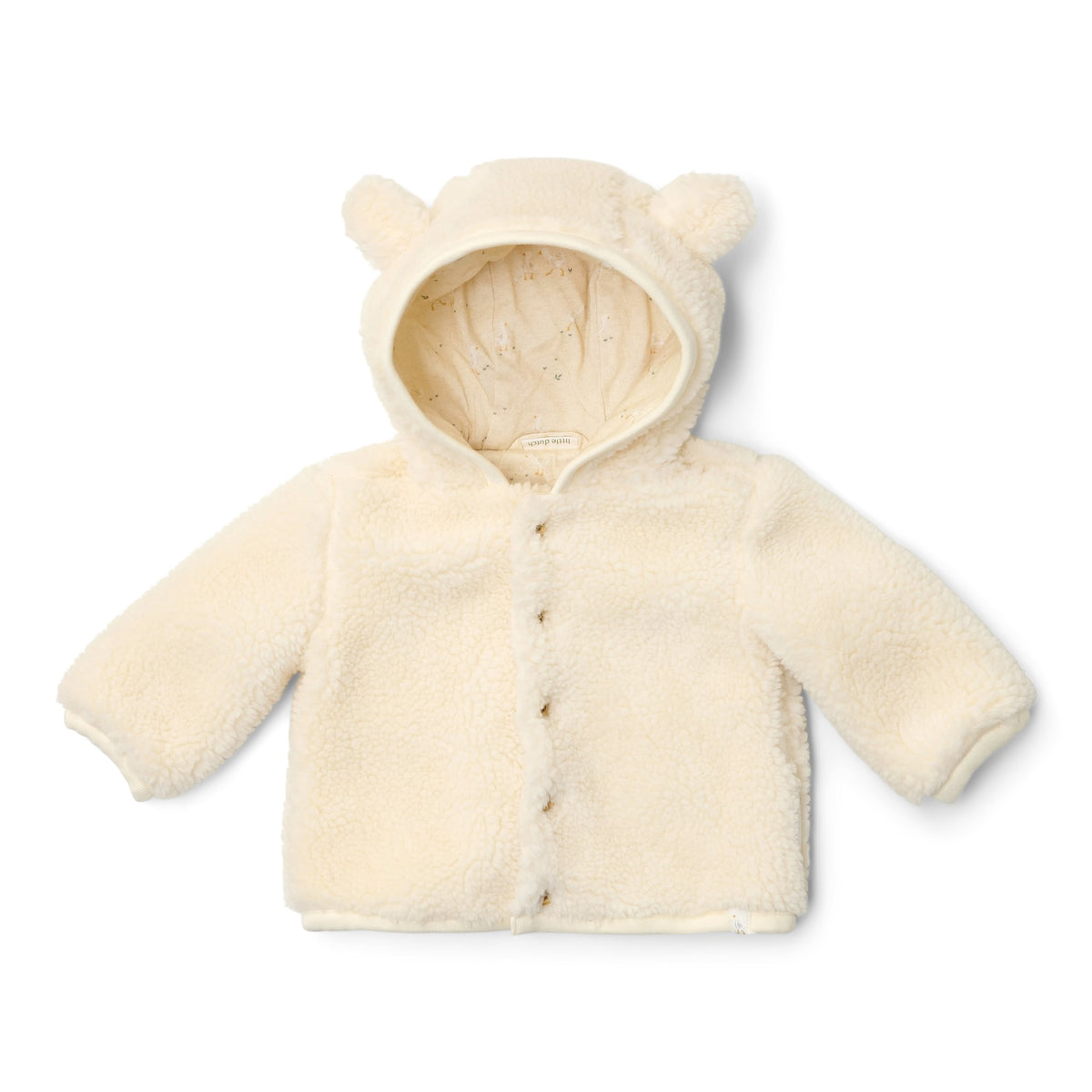 Teddy jasje wit