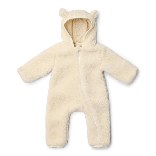 Teddy onesie wit